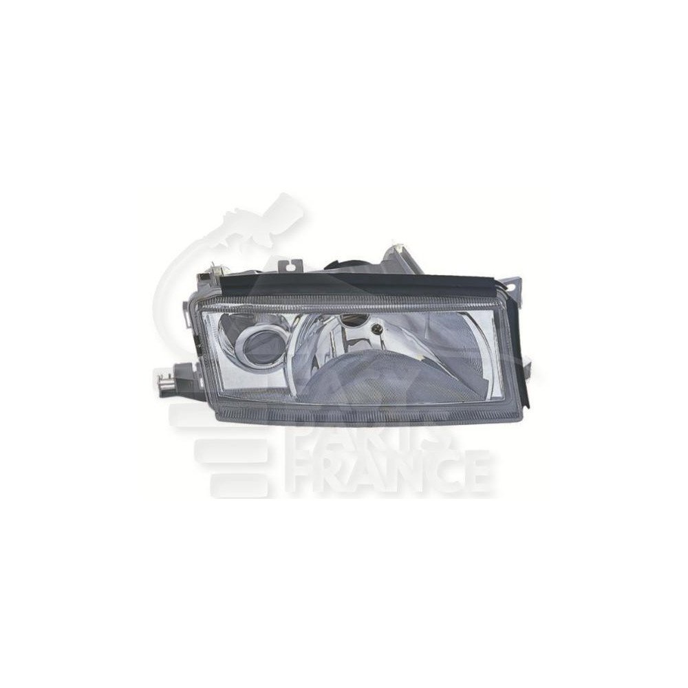 PHARE OPTIQUE DROIT H4+H3 MANUEL OU ÉLECTRIQUE GLACE LISSE pour SKODA OCTAVIA