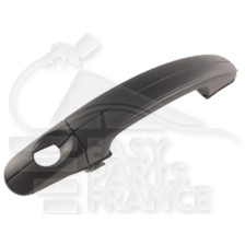 POIGNEE DE PTE AVG NOIRE LISSE A/TROU BARILLET 
