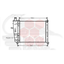 RADIA 1.4 12V/1.6 16V 480 X 415 X 22 