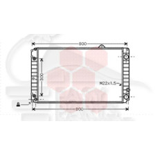 RADIATEUR 2.0 TURBO 2.1 TD → 95 640 X 390 X 42 pour CITROEN XM