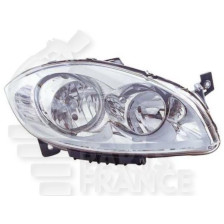 PHARE OPTIQUE DROIT H7+H1 ÉLECTRIQUE SANS MOTEUR pour FIAT LINEA