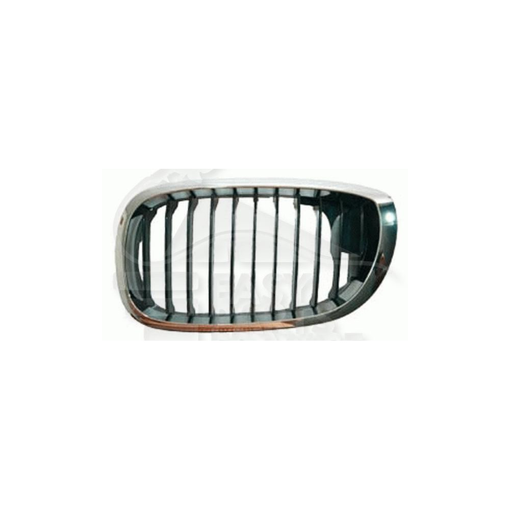 GRILLE DE CALANDRE AVANT-GAUCHE CHROMEE - NOIRE - CHROMEE pour BMW S3 E46 3 PTES / COUPE