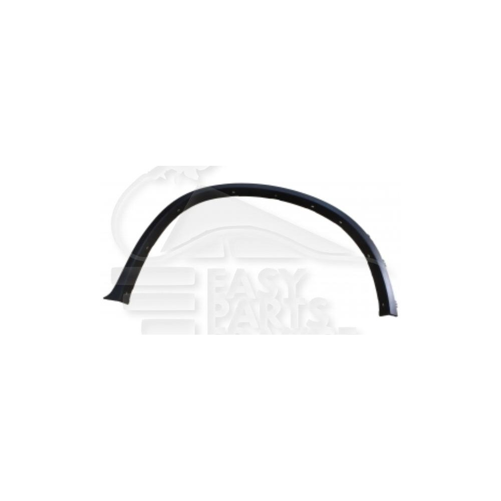 ELARGISSEUR AILE AVANT-DROIT NOIR pour BMW X6