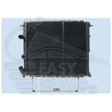 RADIATEUR POUR R19 ESSENCE 1.4 GTS/TSE/RN AVEC OU SANS CLIM 430 X 395 X 34 07/88 → pour DESTOCKAGE DESTOKAGE