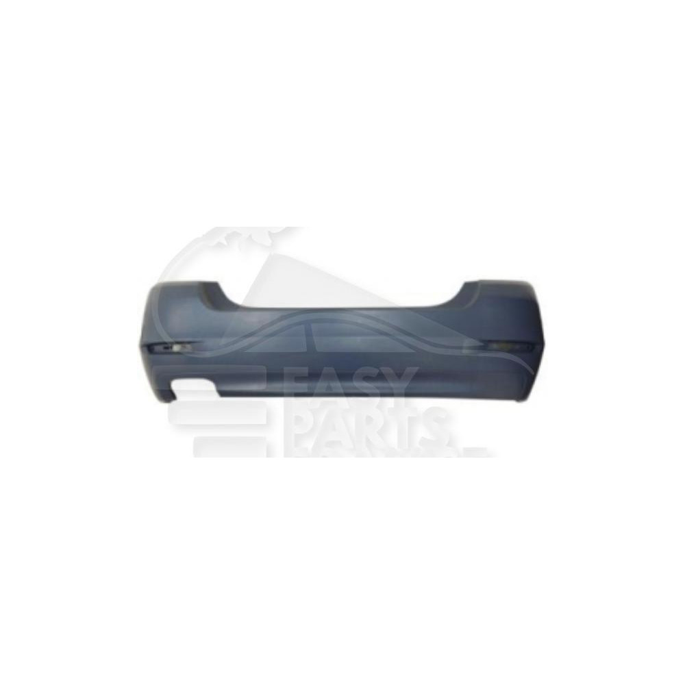 PARE-CHOC ARRIÈRE A PEINDRE SANS PACKONTROL - DOUBLE SORTIE ÉCHAPPEMENT A GAUCHE MODÈLE 4 PORTES pour BMW S5 E60