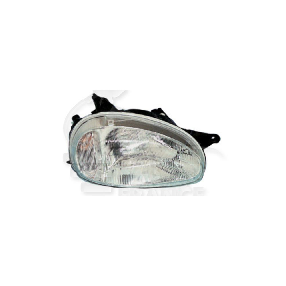 PHARE OPTIQUE DROIT H4 MANUEL pour OPEL CORSA