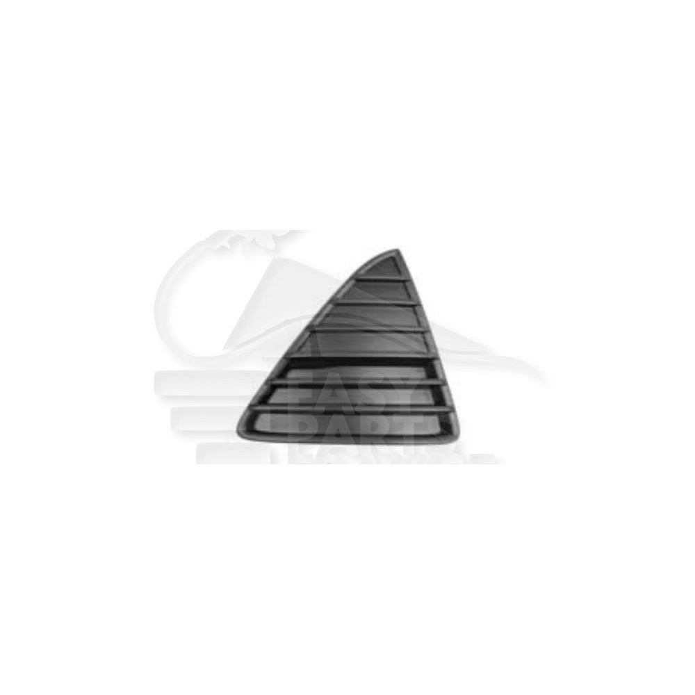 GRILLE DE PARE-CHOC AVANT-DROIT INTÉRIEUR PEINTE NOIRE pour FORD FOCUS