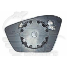 GLACE DE RÉTROVISEUR DROIT CHAUFFANT pour SKODA SUPERB