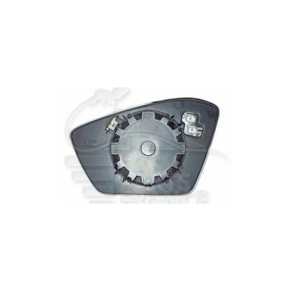 GLACE DE RÉTROVISEUR DROIT CHAUFFANT pour SKODA SUPERB