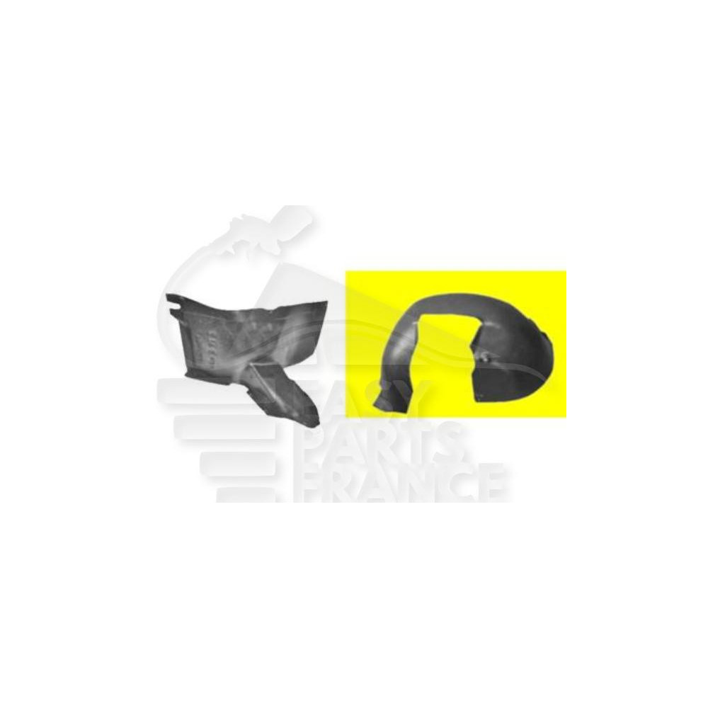 PARE BOUE AILE AVANT-DROIT - ARRIÈRE pour VOLKSWAGEN GOLF