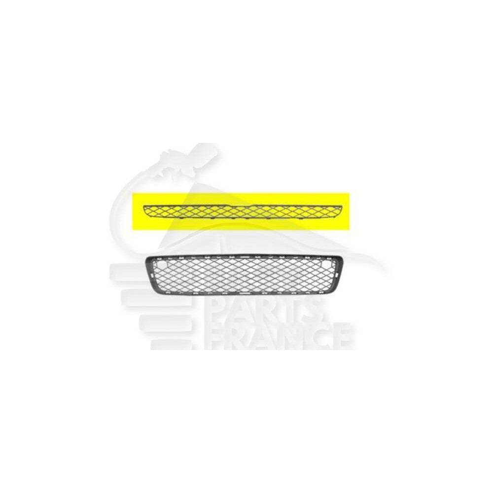 GRILLE DE PARE-CHOC AVANT CENTRALE SUPÉRIEUR GRISE pour BMW X5