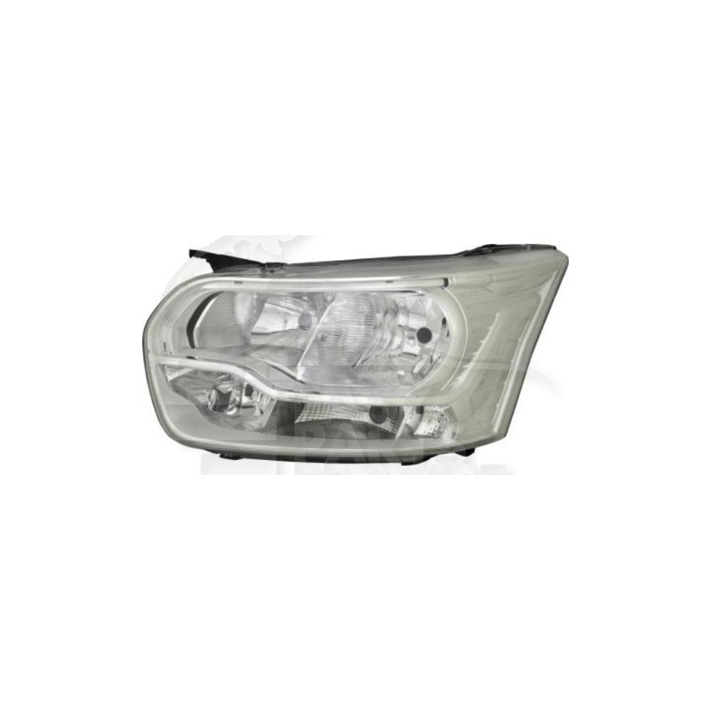 PHARE OPTIQUE GAUCHE H7+H15+H1 ÉLECTRIQUE AVEC MOTEUR et FEU DE JOUR LED pour FORD TRANSIT