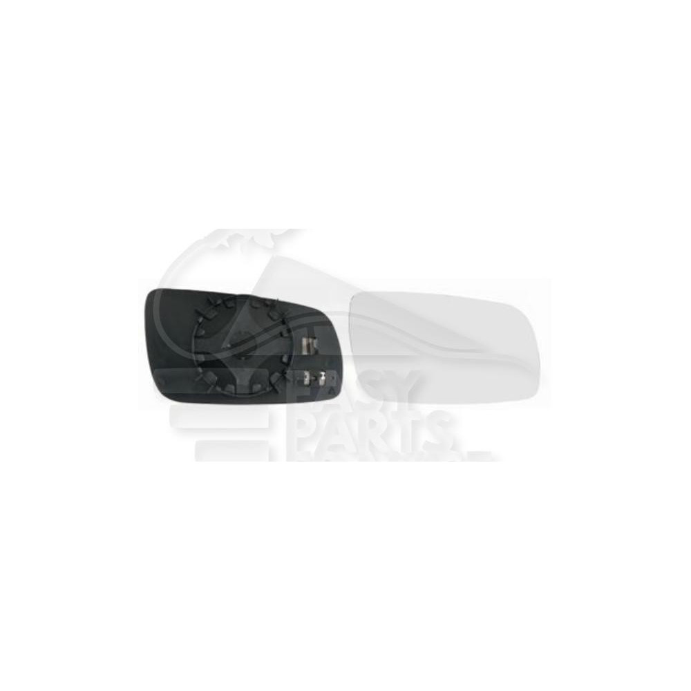 GLACE DE RÉTROVISEUR DROIT CHAUFFANT CONVEXE GRAND MODÈLE pour SKODA OCTAVIA