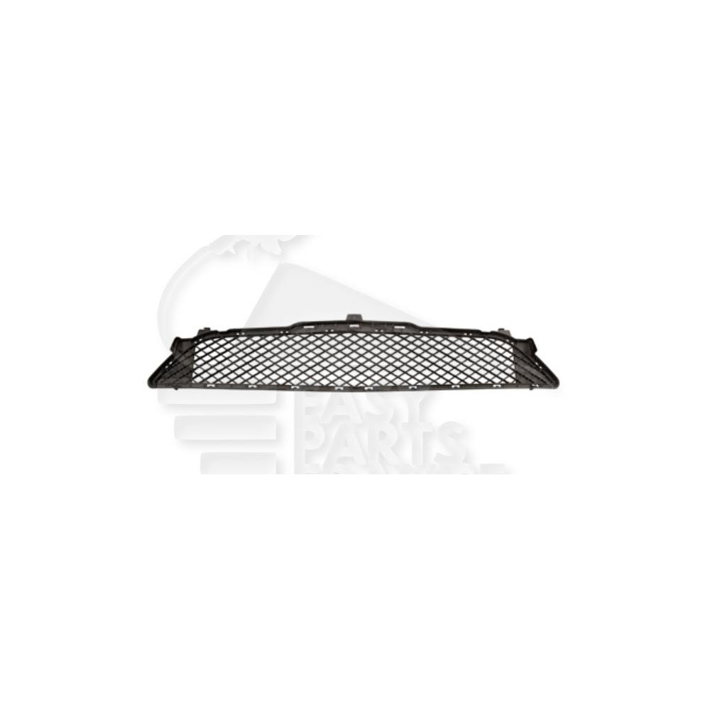 GRILLE DE PARE-CHOC AVANT CENTRALE NOIRE pour MERCEDES CLASSE B - W246