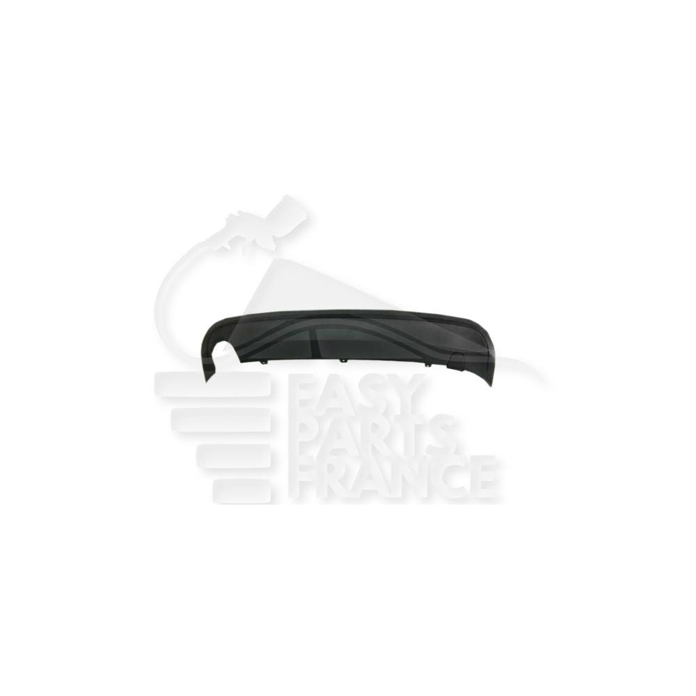SPOILER DE PARE-CHOC ARRIÈRE NOIR SIMPLE SORTIE ÉCHAPPEMENT A GAUCHE pour VOLKSWAGEN JETTA