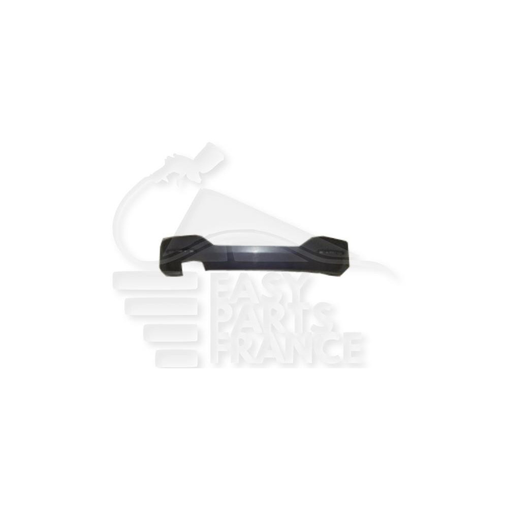 SPOILER DE PARE-CHOC ARRIÈRE NOIR AVEC 1 DOUBLE SORTIE ÉCHAPPEMENT pour BMW S1 F 20