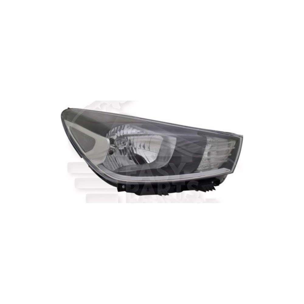 PHARE OPTIQUE DROIT H4 ÉLECTRIQUE AVEC MOTEUR pour KIA RIO