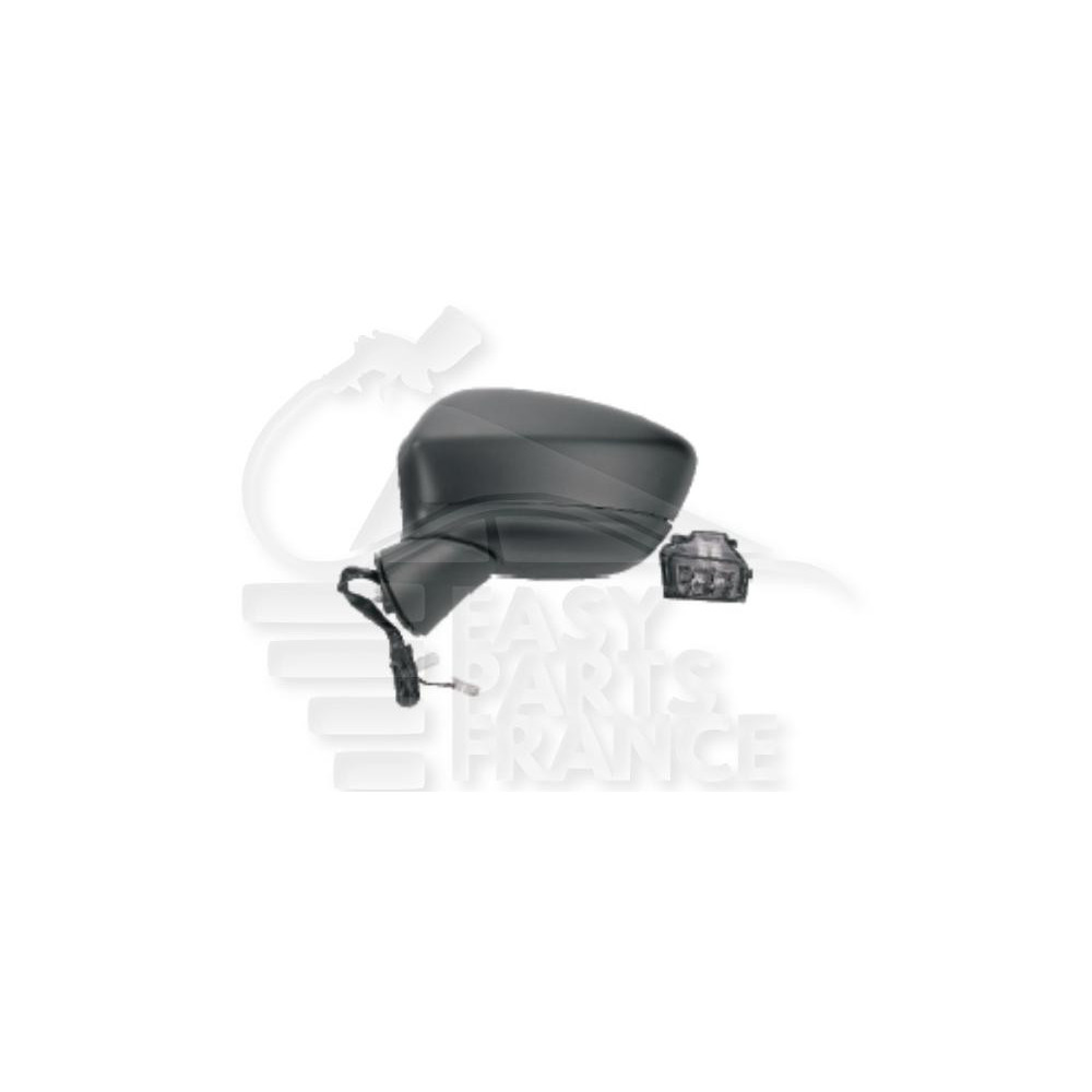RÉTROVISEUR GAUCHE ÉLECTRIQUE CHAUFFANT A PEINDRE AVEC FEU 6 PINS pour MAZDA CX 5