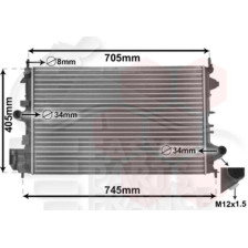 RADIA 1.8I 650 X 405 X 18 