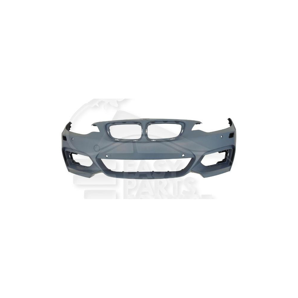 PARE-CHOC AVANT A PEINDRE AVEC LAVE PHARE - AVEC PACKONTROL - SANS PARK ASSIST MODÈLE M-TEK pour BMW S2