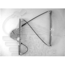 MECANISME DE LEVE VITRE AVANT-DROIT ÉLECTRIQUE SUPÉRIEUR PLASTIQUE pour BMW S3 E46 4 PTES / BREAK