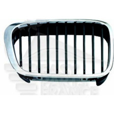 GRILLE DE CALANDRE AVANT-DROIT CHROMEE - NOIRE pour BMW S3 E46 3 PTES / COUPE