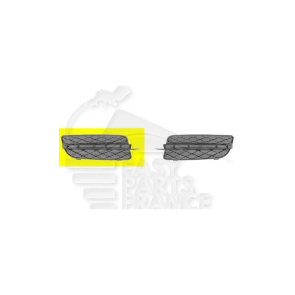 GRILLE DE PARE-CHOC AVANT-DROIT NOIRE pour BMW X5