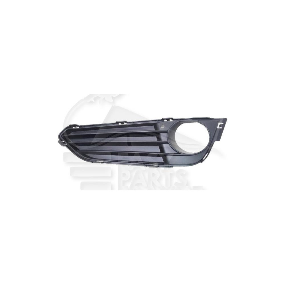 GRILLE DE PARE-CHOC AVANT-GAUCHE AVEC EMPLACEMENT ANTI-BROUILLARD SAUF M-TEK pour BMW S2