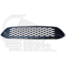GRILLE DE CALANDRE NOIRE AVEC CADRE CHROME pour FORD FOCUS
