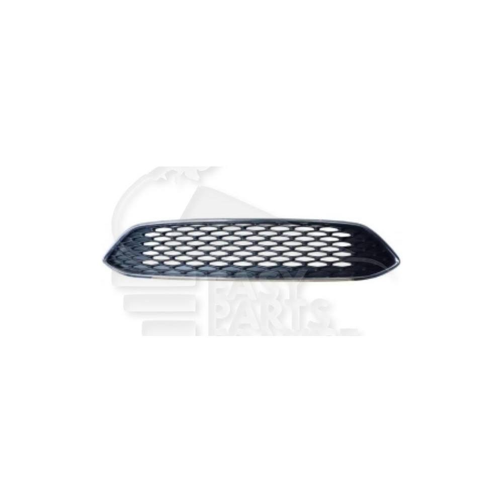 GRILLE DE CALANDRE NOIRE AVEC CADRE CHROME pour FORD FOCUS