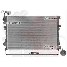 RADIA 1.6 A/CLIM - 1.9 D S/CLIM 670 X 470 X 23 