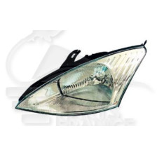 PHARE OPTIQUE GAUCHE H4 ÉLECTRIQUE SANS MOTEUR pour FORD FOCUS
