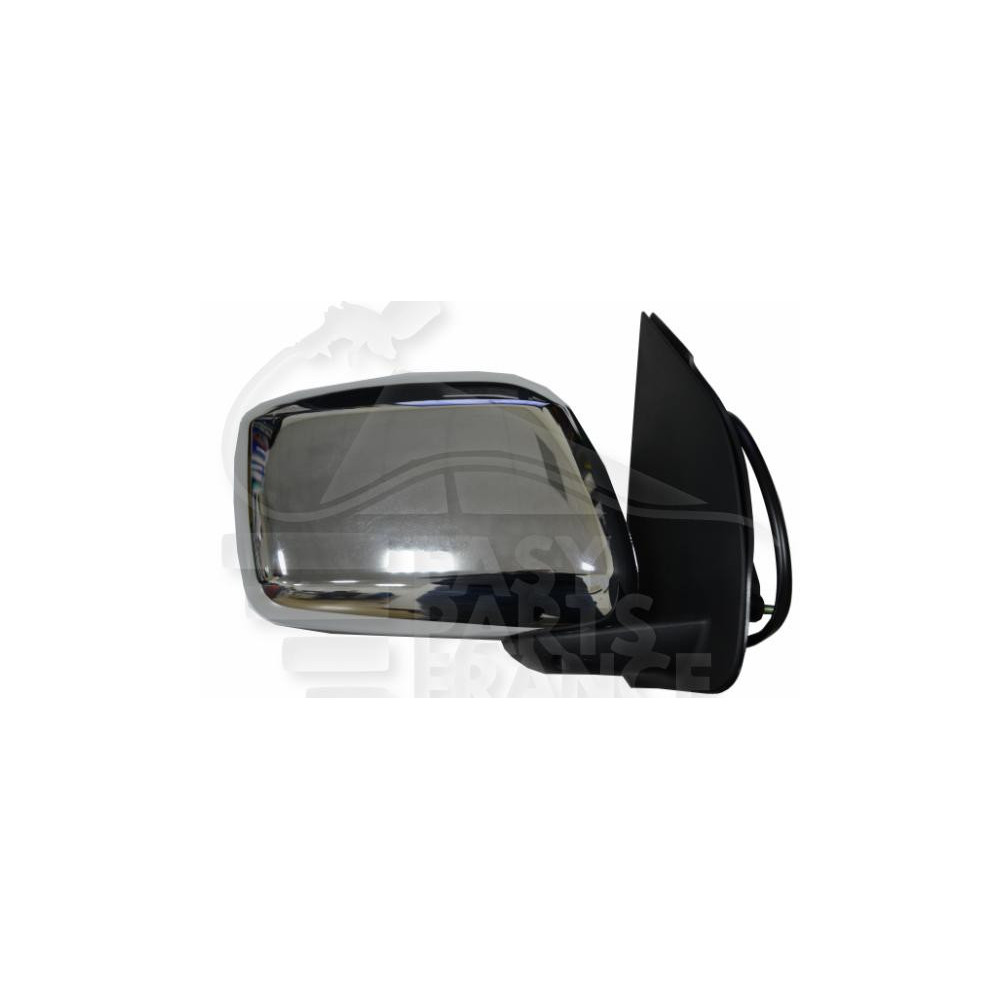 RÉTROVISEUR DROIT ÉLECTRIQUE NOIR pour NISSAN NAVARA