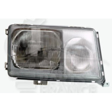 PHARE OPTIQUE DROIT H4+H3 REG PNEUMATIQUE → 08/89 pour MERCEDES CLASSE E - W124