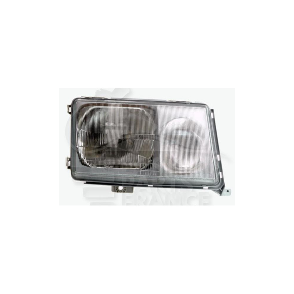 PHARE OPTIQUE DROIT H4+H3 REG PNEUMATIQUE → 08/89 pour MERCEDES CLASSE E - W124