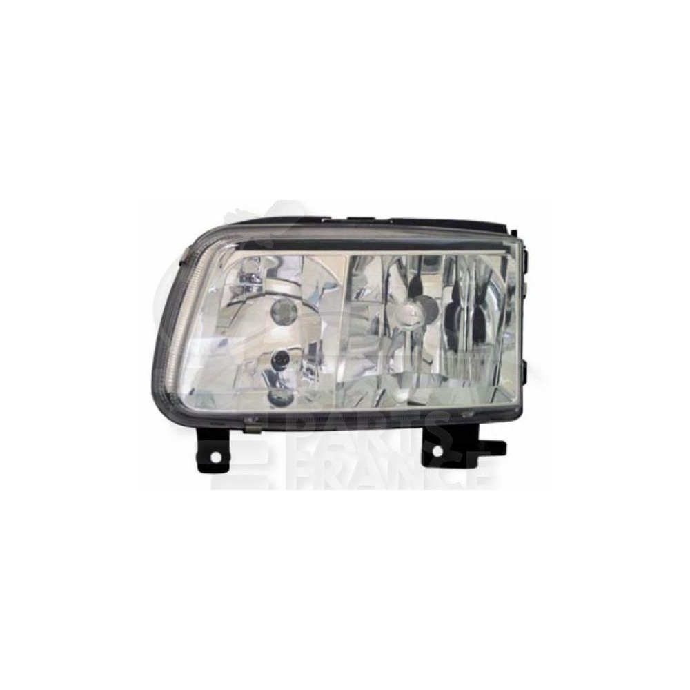 PHARE OPTIQUE GAUCHE H7+H1 ÉLECTRIQUE pour VOLKSWAGEN POLO