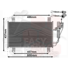 CONDENSEUR 2.0I 602 X 347 X 12 