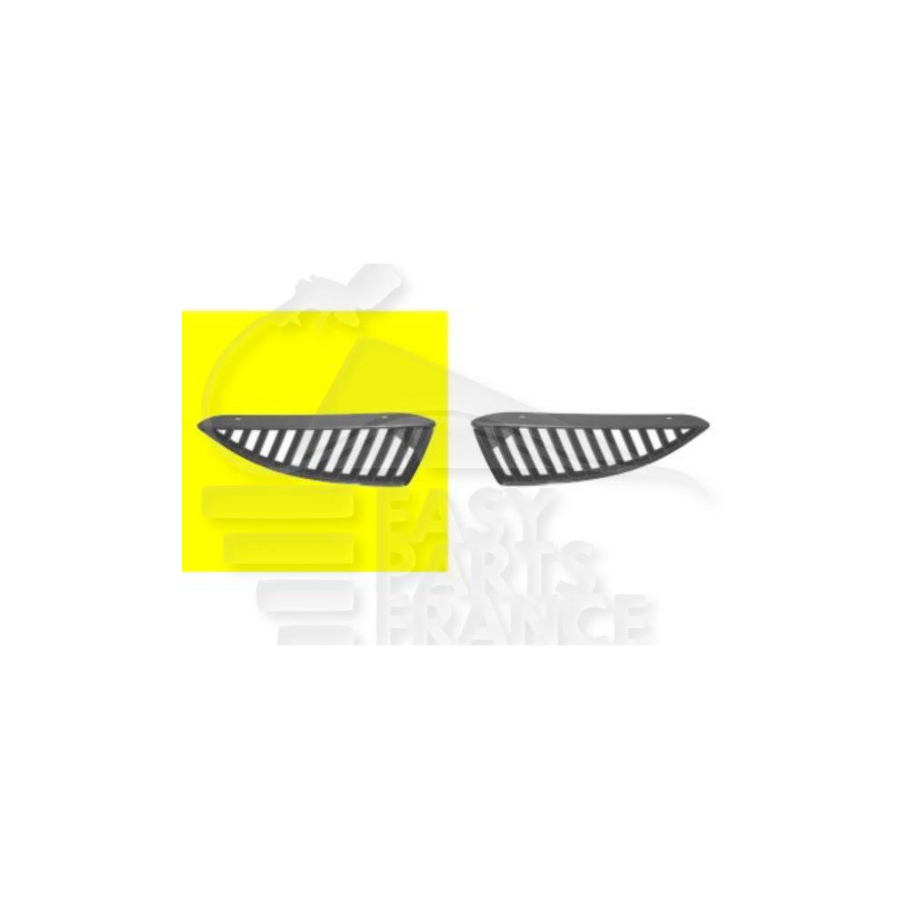 CALANDRE AVANT-DROIT CHROMEE/NOIRE pour MITSUBISHI LANCER