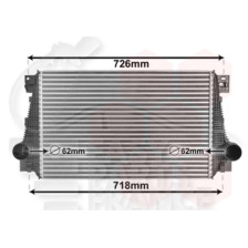ECHANGEUR 2.0 BITDI 132KW 617 X 404 X 31 pour VOLKSWAGEN AMAROK