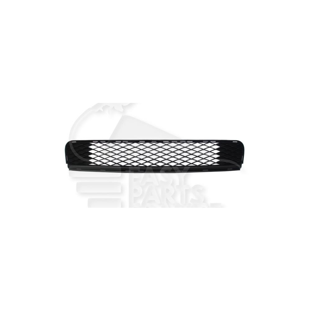 GRILLE CENTRALE DE PARE-CHOC AVANT NOIRE pour TOYOTA AURIS