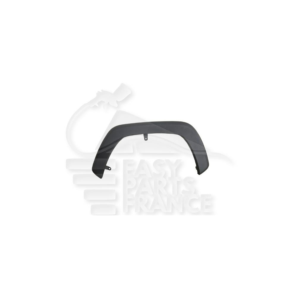 ELARGISSEUR AILE AVANT-GAUCHE NOIR MODÈLE ADVENTURE/TRAIL/TRD pour TOYOTA RAV 4