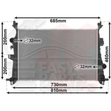 RADIA 2.0D MULTIJET BM 620 X 395 X 27 