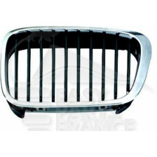 GRILLE DE CALANDRE AVG CHROMEE - NOIRE 