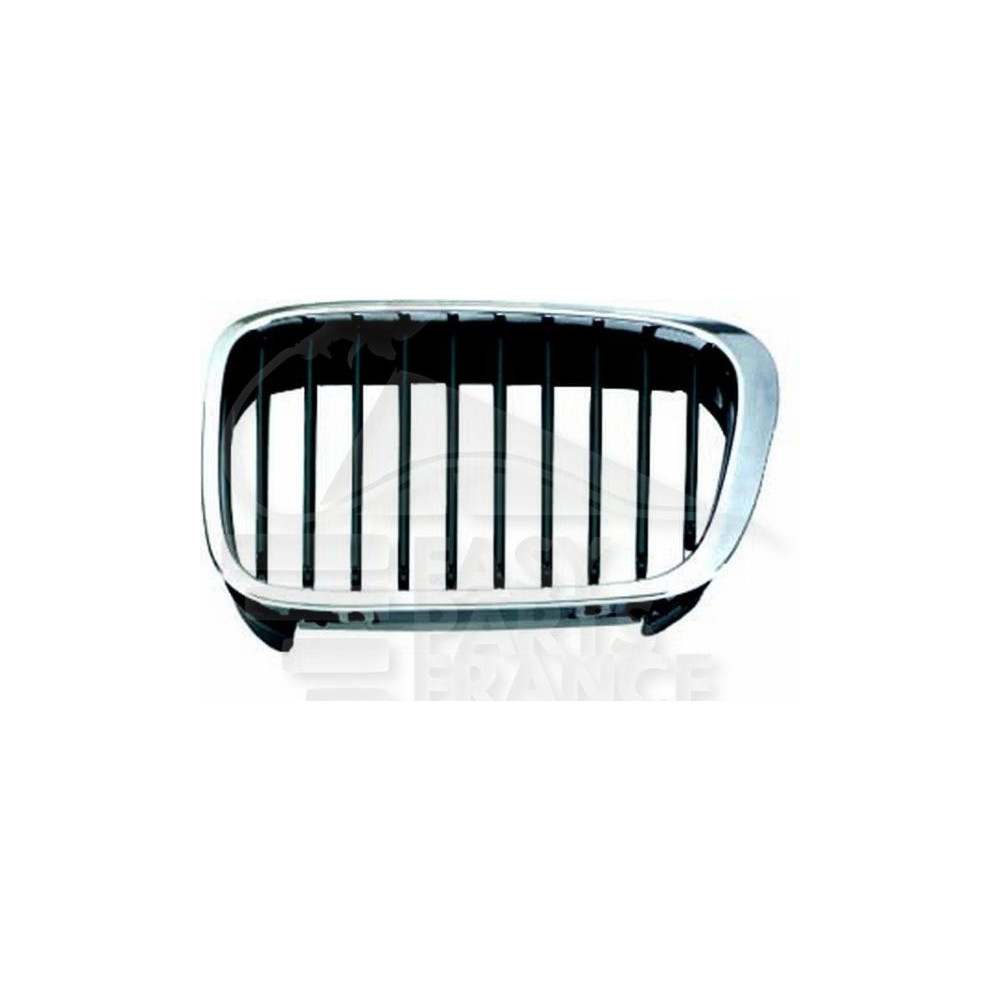 GRILLE DE CALANDRE AVANT-GAUCHE CHROMEE - NOIRE pour BMW S3 E46 3 PTES / COUPE