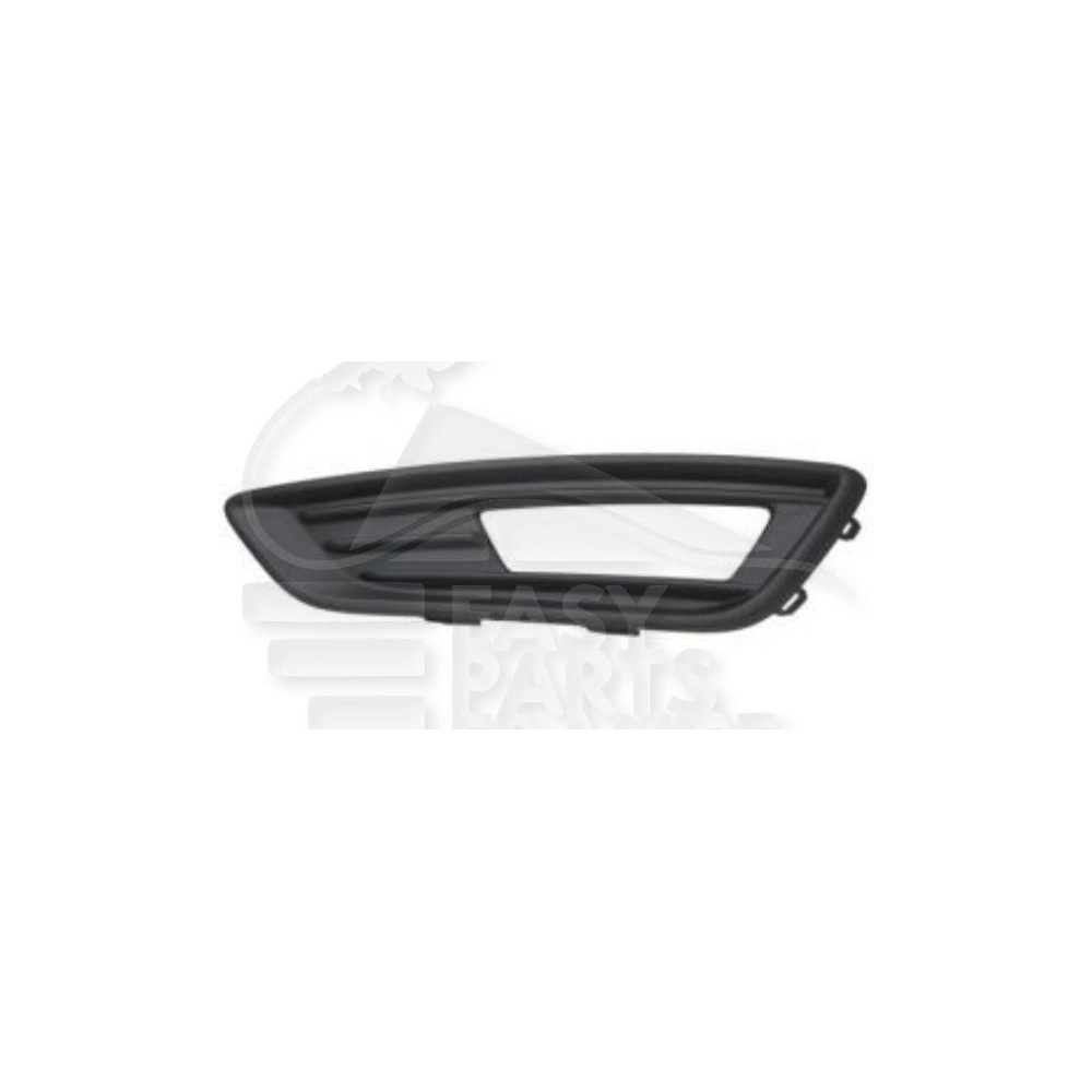 GRILLE DE PARE-CHOC AVANT-GAUCHE NOIRE AVEC EMPLACEMENT ANTI-BROUILLARD pour FORD FOCUS