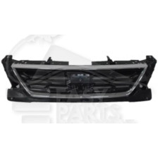 GRILLE DE CALANDRE NOIRE AVEC MOULURE CHROMEE pour SEAT LEON