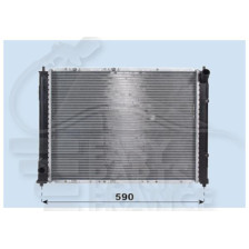 RADIATEUR 1.6 - 1.8 AVEC CLIM 520 X 400 X 25 pour ROVER 25