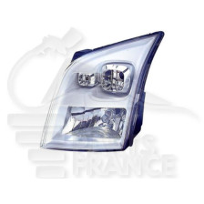 PHARE OPTIQUE GAUCHE H4 ÉLECTRIQUE AVEC MOTEUR pour FORD TRANSIT