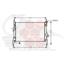 RADIA TT TYPES S/CLIM 672 X 380 X 26 