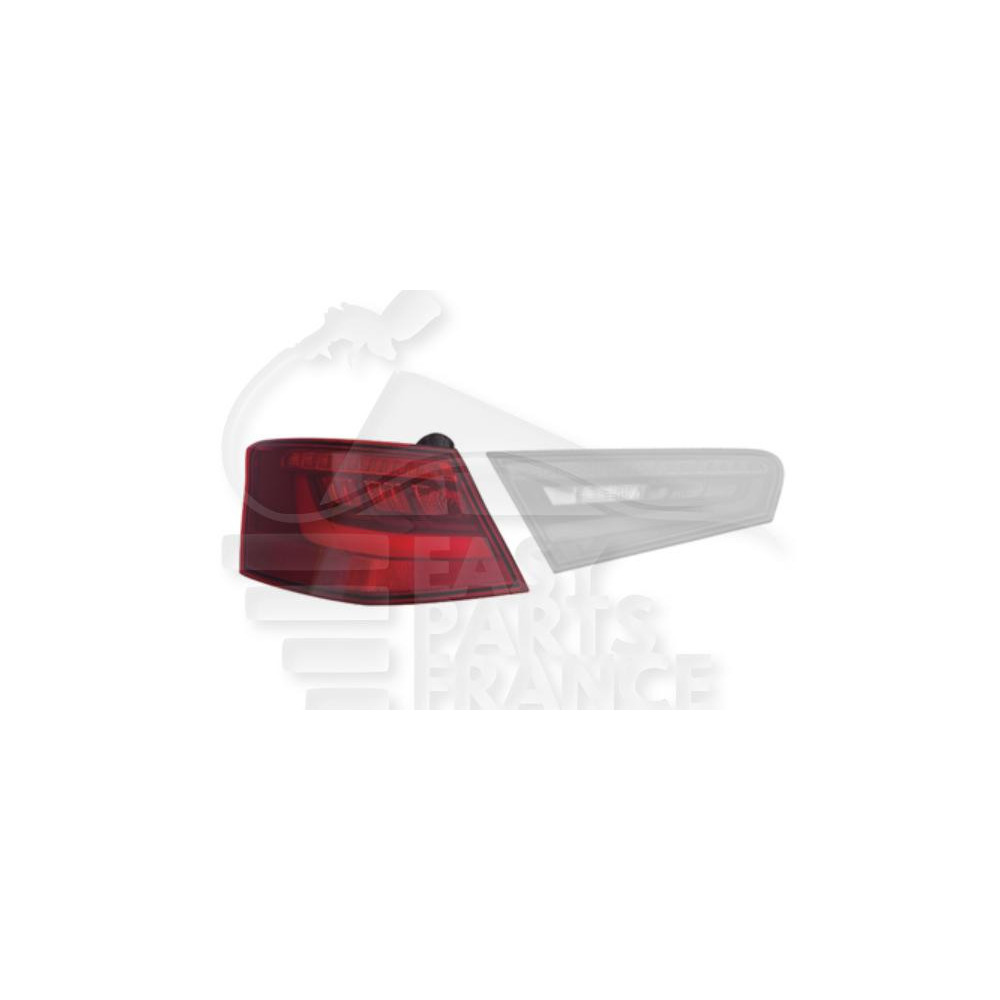 FEU ARRIÈRE-GAUCHE EXTÉRIEUR LED - 3 PORTES pour AUDI A3